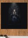 Daenerys Targaryen, Game Of Thrones Themed Printed MDF Wall Art Black/Beige/Gray 30x30cm