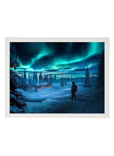 Digital Wall Art Poster Frame Heading Home 21X30 cm