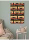 Cassettes Printed Wall Art Multicolour 40x60cm