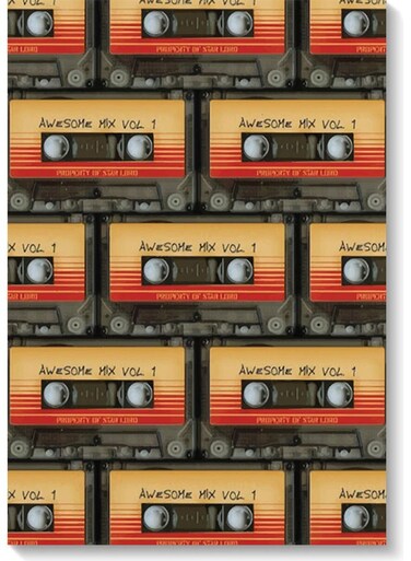 Cassettes Printed Wall Art Multicolour 40x60cm