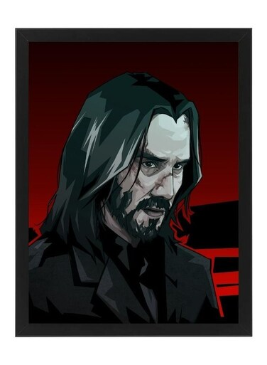 Wall Art Poster Frame John Wick 30X40 cm