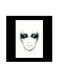 Wall Art Painting With Frame White/Grey 30x30cm