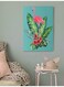 Flamingo Themed Wall Art Painting Multicolour 40x60cm