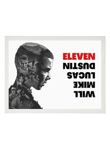 Stranger Things Wallpaper Wall Art Poster Frame 30x40 cm