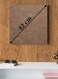 Abdel Halim Hafez MDF Wall Art Grey/Black