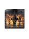 Skull And Bones Game Wall Art Painting Multicolour 30 x 30cm