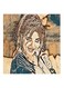 Nancy Ajram MDF Wall Art Beige/Brown/Blue