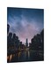 Decorative Printed Framed Canvas Wall Art Blue/Yellow/Purple 60 x 80centimeter