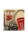 London Mdf Wall Art Multicolour 30x30centimeter