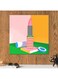 Lip Stick Pop Art Wall Art Painting Multicolour 30 x 30cm