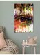 The Eye Wall Art Multicolour 40x60cm