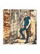 The Pit MDF Wall Art Multicolour 30x30cm