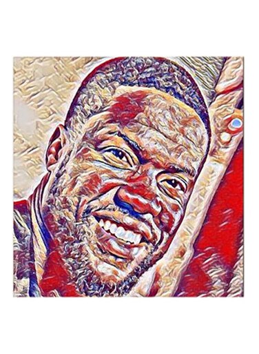 Kevin Hart MDF Wall Art Multicolour