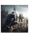 Assassin's Creed Themed Printed MDF Wall Art Gray/Beige/White 30x30cm