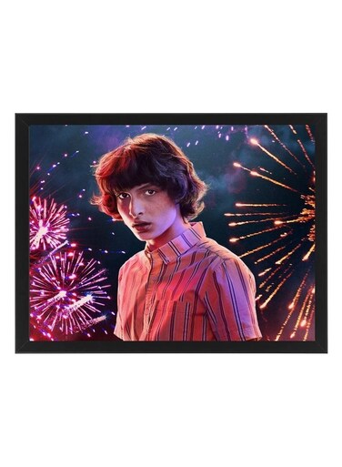 Stranger Things Wallpaper Wall Art Poster Frame 30x40 cm