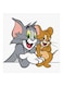Tom And Jerry MDF Wall Art Multicolour 30x0.5x30cm
