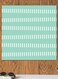 Printed Wall Art Green/White 30x30cm