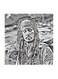 Johnny Depp MDF Wall Art Multicolour 30x30cm