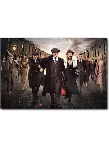 Peaky Blinders Wall Art Multicolour 40x60cm