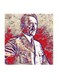 Adolf Hitler MDF Wall Art Multicolour 30x30cm