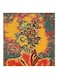 Woman Flowers Head MDF Wall Art Multicolour