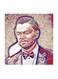 Leonardo DiCaprio MDF Wall Art Multicolour 30x30cm