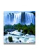 Decorative MDF Wall Art Painting Multicolour 30 x 30cm
