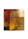 Contemporary Islamic Mdf Wall Art Multicolour 30x30cm