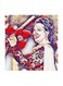 Nagat Al-Saghira MDF Wall Art Multicolour 30x30centimeter