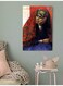 Bedouin Woman Themed Wall Art Painting Multicolour 40x60cm