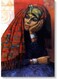 Bedouin Woman Themed Wall Art Painting Multicolour 40x60cm