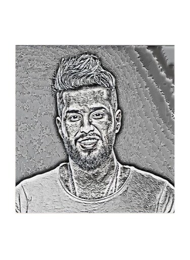 Mohammed Al Salem MDF Wall Art Multicolour 30x30cm