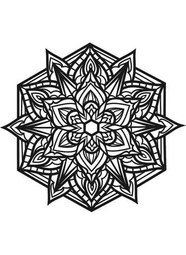 Wall Art Black 20cm