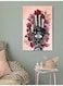 Hands And Flowers Wall Art Multicolour 40x60cm