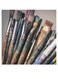 Brushes Themed Printed MDF Wall Art Multicolour 30x30cm