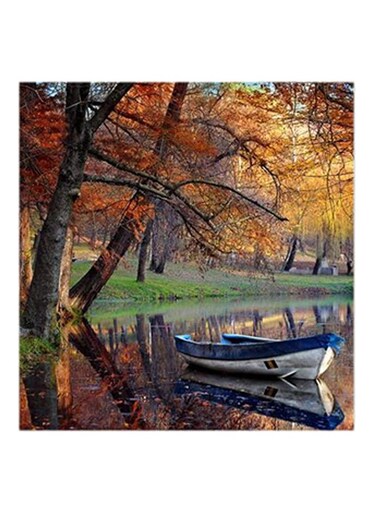 Nature MDF Wall Art Multicolour