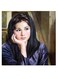 Faten Hamama Themed Wall Art Purple/Beige/Brown 30x30cm