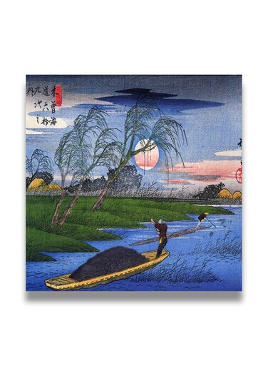 Decorative MDF Wall Art Painting Multicolour 30 x 30cm
