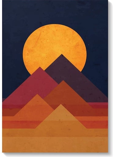 Decorative Wall Art Painting Multicolour 40 x 60cm