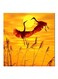 Flamingo MDF Wall Art Painting Multicolour 30x30cm