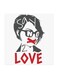 Say No to Love MDF Wall Art Multicolour 30x30cm