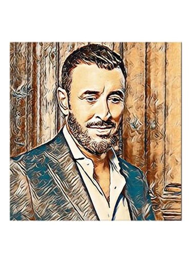 Kadim Al Sahir MDF Wall Art Multicolour