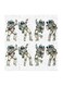 Astronaut Fortnite Dance MDF Wall Art Multicolour 30x30centimeter
