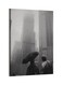 City Rain Printed Framed Canvas Wall Art Grey/White 60x80centimeter