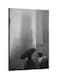 City Rain Printed Framed Canvas Wall Art Grey/White 60x80centimeter