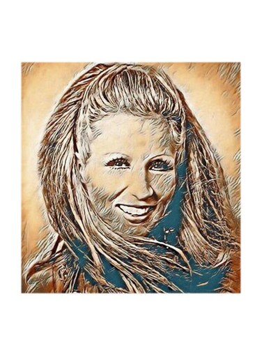 Sabah MDF Wall Art Multicolour 30x30centimeter