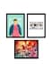 Stranger Things Digital Wall Art Set Of 3 Poster Frames 30x40 cm