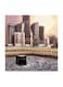 Makka al-Mukarama MDF Wall Art Multicolour 30x30centimeter