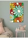 Flowers Wall Art Multicolour 40x60cm