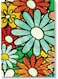 Flowers Wall Art Multicolour 40x60cm